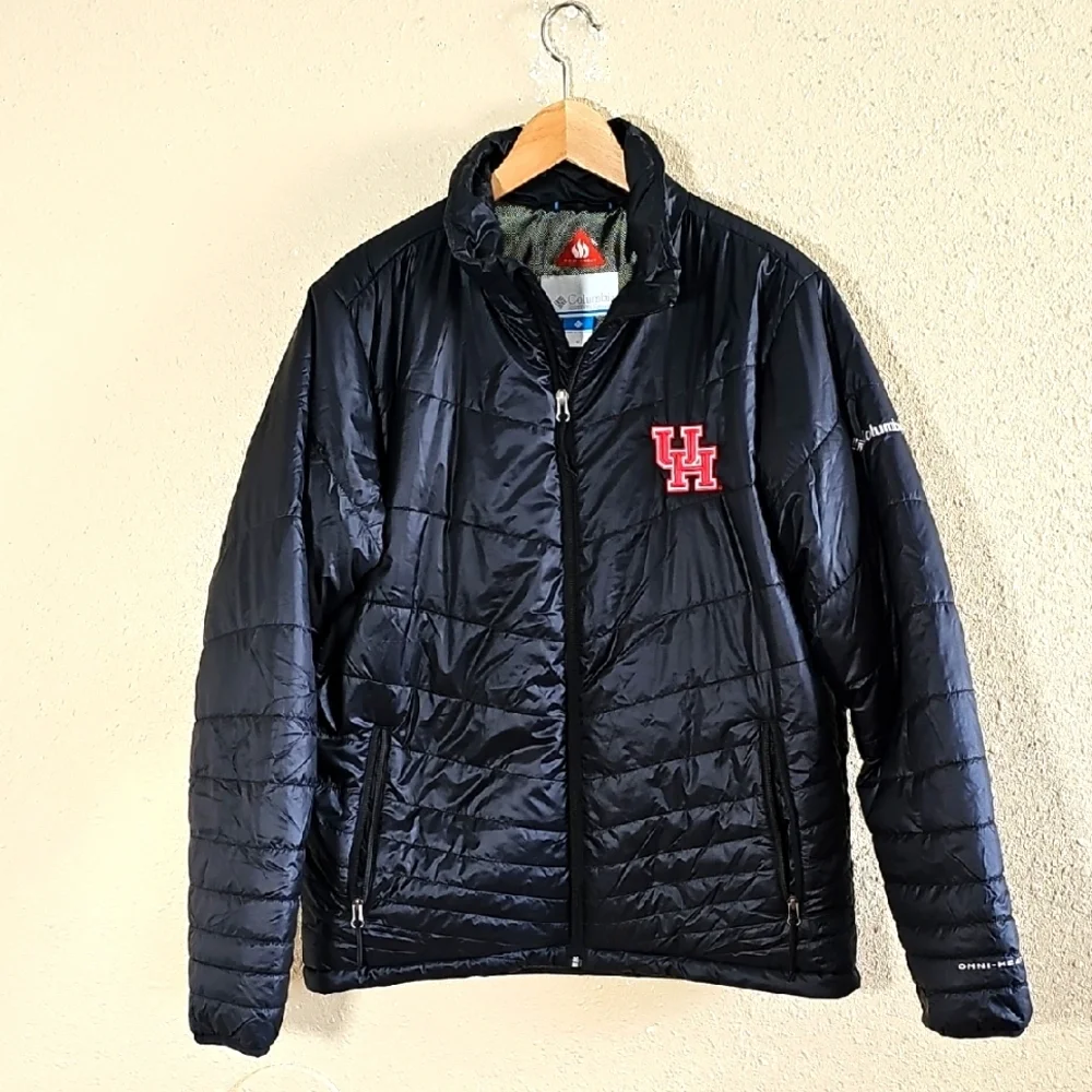 Columbia University Of Houston Omniheat Puffer Jacket.